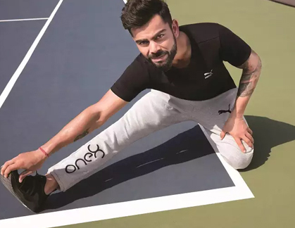 Virat Kohli launches his brand one8 with Puma